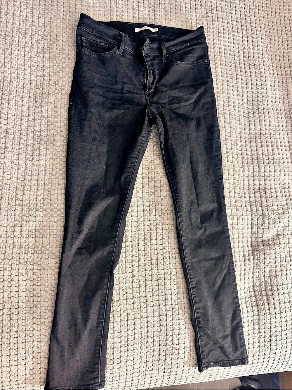 Levis 311 Shaping Skinny Black Skinny Jeans Waist 27